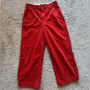 Polo Ralph Lauren Corduroy Trousers- orangey salmon colored (pants)
